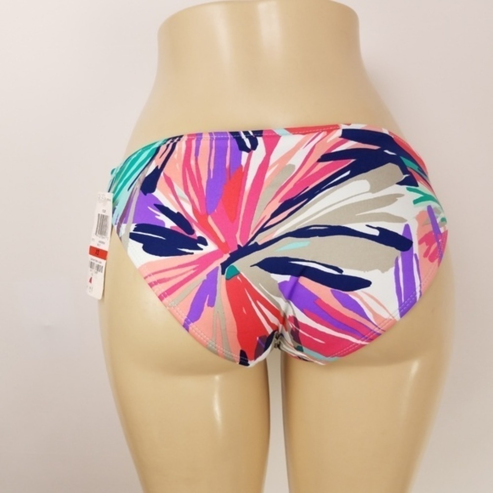 NEW Bar III Flor XS Swim Bikini Bottom Cheeky Twisted Sides $44 - Picture 4 of 8